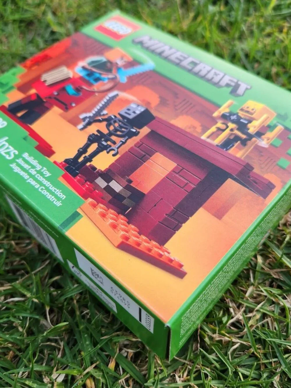 NEW 21266 LEGO Minecraft The Nether Lava Battle Toy Building Set Alex, Wither Sk